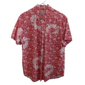 J.Crew men’s secret wash short sleeve shirt, size large